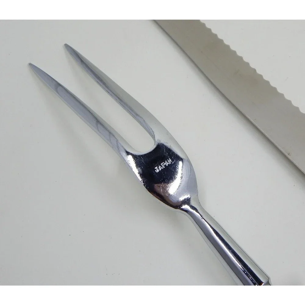 Regent Sheffield Cutlery Set Stainless Steel Blades Carving Knife Fork England